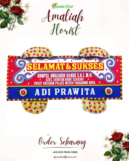 Papan Bunga Ucapan Selamat Baktiya Barat