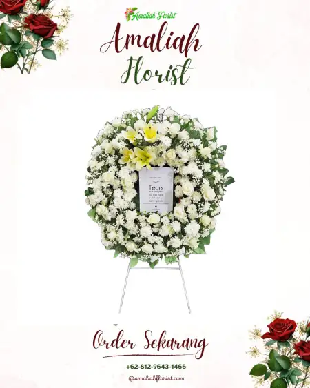 Krans Bunga Duka Baktiya Barat